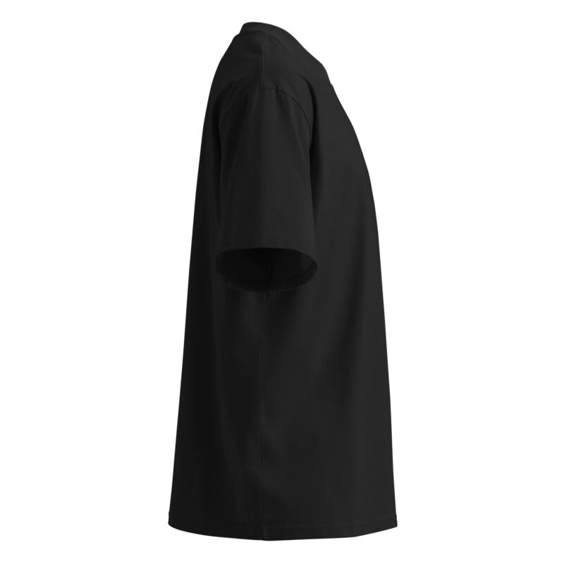 Unisex organic oversized high neck t-shirt - Image 7