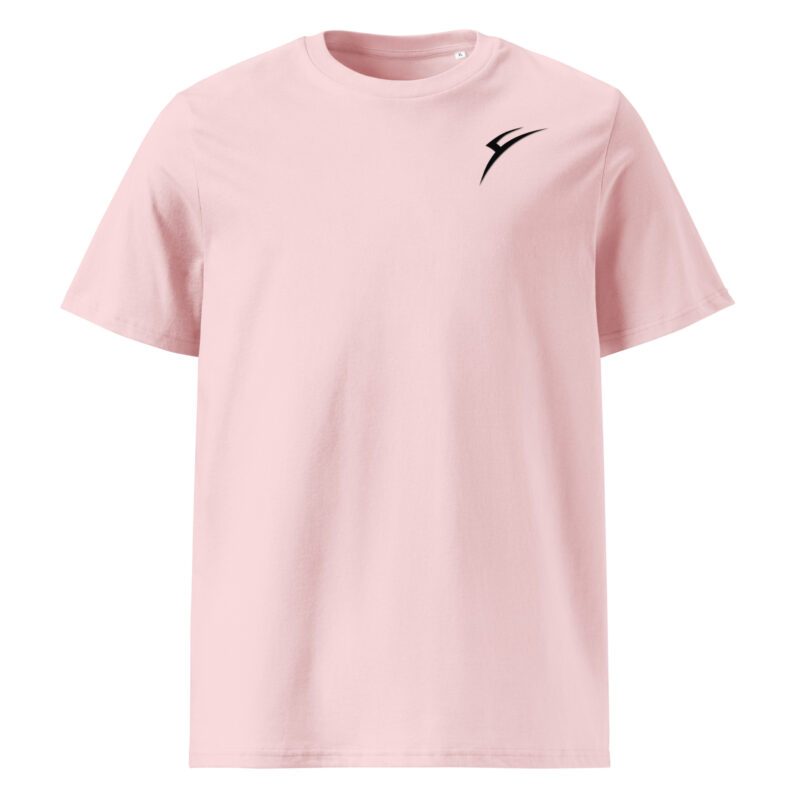 Unisex organic ribbed neck t-shirt - Image 14