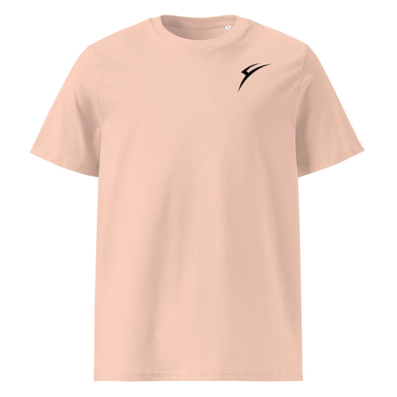 Unisex organic ribbed neck t-shirt - Image 10