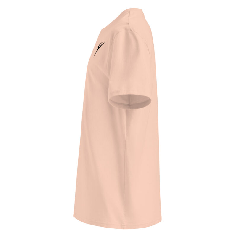 Unisex organic ribbed neck t-shirt - Image 12