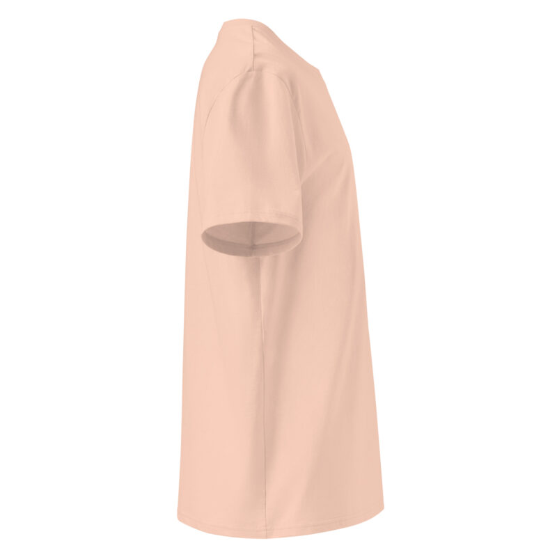 Unisex organic ribbed neck t-shirt - Image 13