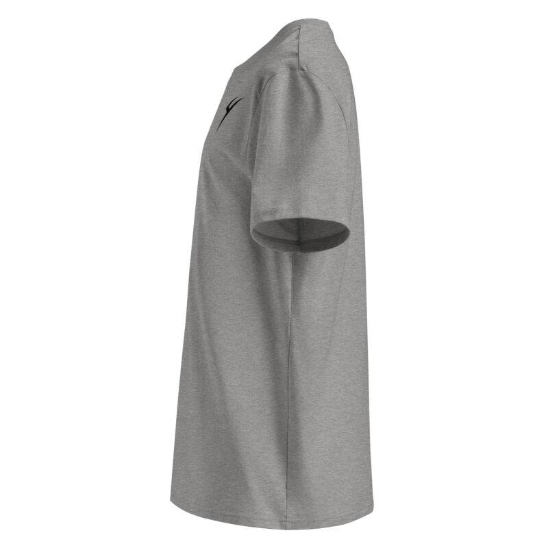 Unisex organic ribbed neck t-shirt - Image 4